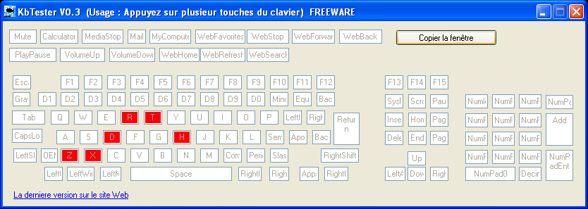 KbTester test de clavier